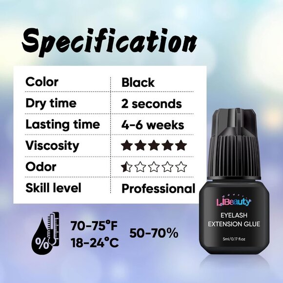 Eyelash Extension Glue Long Lasting Super Strong - Picture 2 of 8